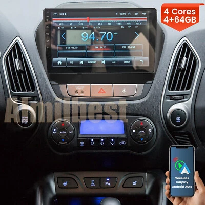 Für Hyundai iX35 EL ELH LM 2010-2015 Android 13 Autoradio GPS Navi CarPlay 4+64G
