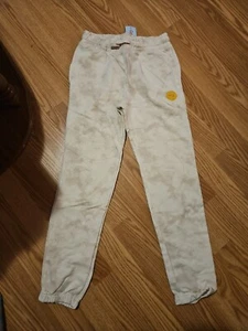 Girls Cat And Jack L Tan Tie Dye Pants Drawstring Pull On SweatPants - Picture 1 of 3