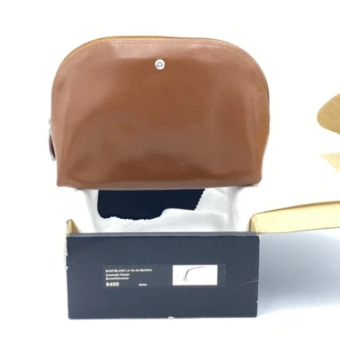 Bolsa de cosméticos Mont Blanc La Vie De Boheme marrón/habana Foto 1 de 4