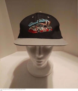 Cappello Darrell Waltrip #17 Western Auto nero e grigio snapback mai usato - Foto 1 di 5