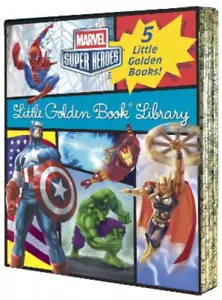 Various Marvel Super Heroes Little Golden Book Library (Hardback) - Picture 1 of 1