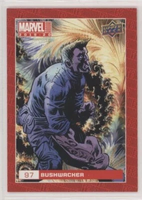2019-20 Upper Deck Marvel Annual Fractal Bushwacker #97 - Image 1 of 2