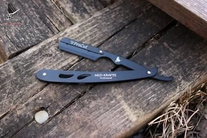 Professional - Stainless steel straight Edge razor/ Shaving Razor/ FREE BLADES - Picture 1 of 4
