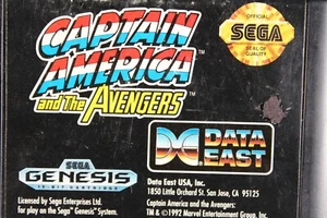 Sega Genesis Captain America and the Avengers Marvel vintage game loose 1992 - Bild 1 von 21