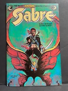 Sabre #5 1983 F/VF Mid Grade Eclipse Comics - Picture 1 of 2