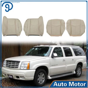 Bottom&Lean Seat Covers Tan For 2003 2004-2006 Cadillac Escalade Front Both Side - Imagen 1 de 12
