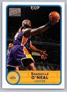 2003 Bazooka #50 Shaquille O'Neal Los Angeles Lakers