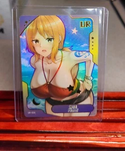 Nami One Piece Anime Pirat Senpai Goddess Haven Set 5 Karten Waifu UR-005 - Bild 1 von 2