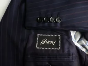 Brioni Blazer 50R/40R Cashmere Blue Excellent Condition PALATINO Suit Jacket - Picture 1 of 6