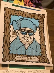 Pearl Jam Poster 2003 Ames Bros - St. Paul, MN 6/16/03 Flat Stored - MINT - Picture 1 of 4