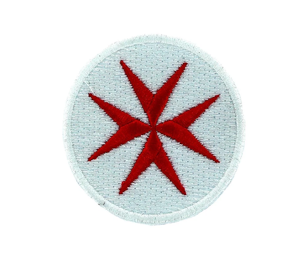 Flag patch patches templar knights jerusalem cross tactical indifdel crusader bl - Image 1 of 1