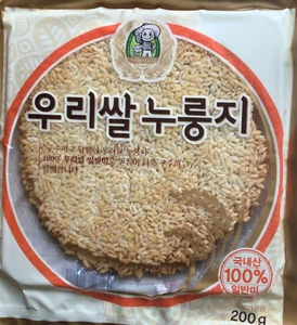 KOREANISCHE VERBRANNTE REIS NURUNG Ideal in Suppe - Hot Pot - Snack GLUTENFREI! 200G - Bild 1 von 4