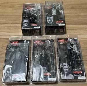 Frank Millers Sin City Black & White Figures Lot Of 5 Series 1&2 Marv Wendy - Picture 1 of 11