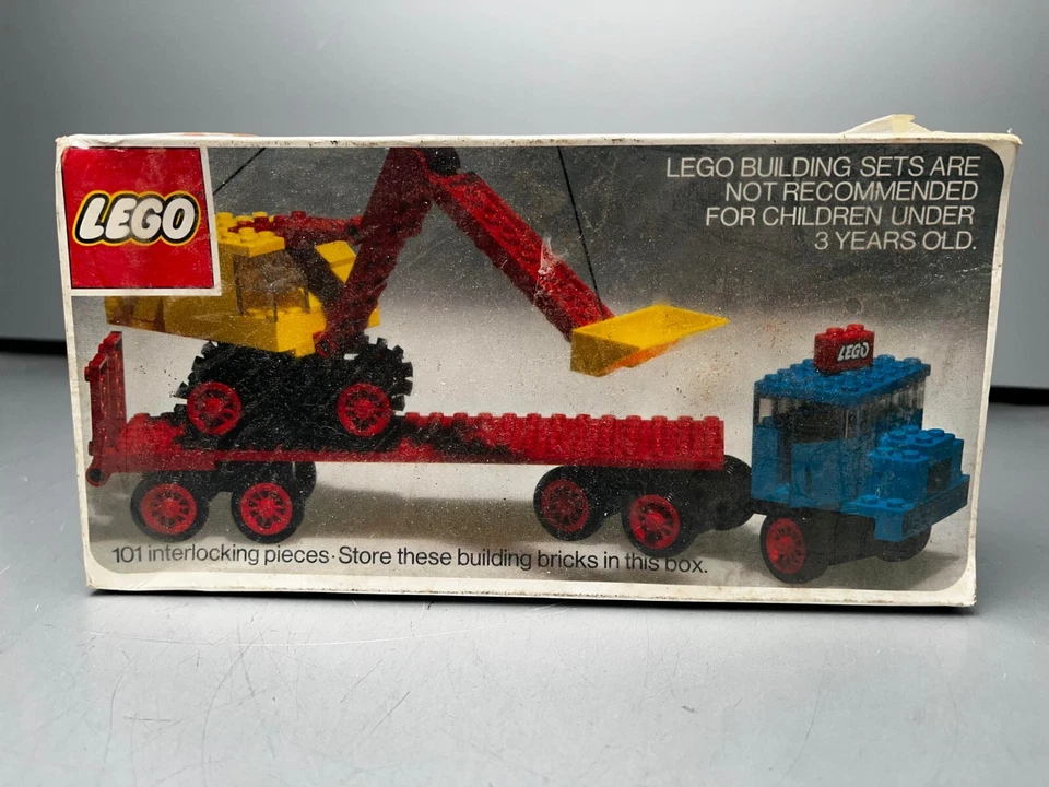 LEGO Systems LEGOLAND 730 Steam Shovel with Carrier VINTAGE 1973 - Image 1 of 3