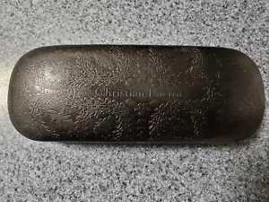 CHRISTIAN LACROIX Glasses Sunglasses Case Hard Side Clamshell Style - Picture 1 of 3