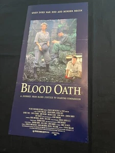 BLOOD OATH original poster AUSTRALIAN COUNTRY OF ORIGIN- BRYAN BROWN - Picture 1 of 1