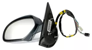 OEM LH Power Fold Auto Dimming Mirror 09-14 Escalade Yukon Tahoe Gray Metal DR4 - Foto 1 di 3