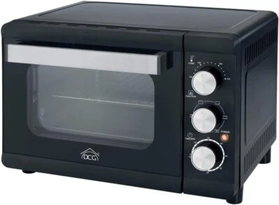 Dcg FORNETTO ELETTRICO VENTILATO FORNO 4 FUNZIONI TERMOSTATO 24 Lt 1380W MBN24 - Immagine 1 di 2