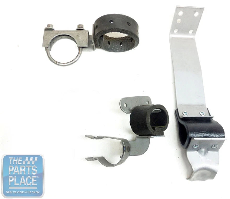 68-69 Chevrolet Camaro 68-74 Nova OEM Juego de colgadores de escape único - Juego de 3 piezas Foto 1 de 1