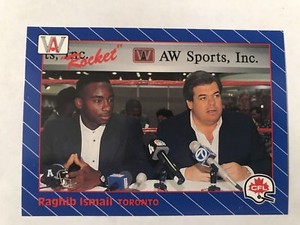 1991 All World CFL #10 - Raghib "Rocket" Ismail - Toronto Argonauts