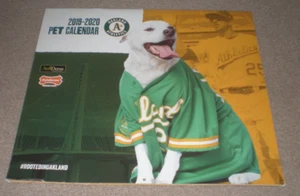 Oakland A’s Athletics 2019-2020 SGA Pet Player Wall Calendar Chapman - Picture 1 of 2