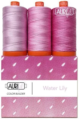 AURIFIL 202 Color Builder Thread Collection Amazon Water Lily Pink - Image 1 of 3