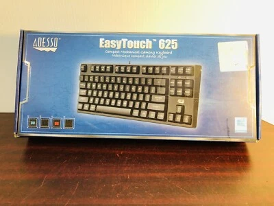 ADESSO Gaming Keyboard EASY TOUCH 625 Compact Mechanical USB Connectivity - Image 1 of 4