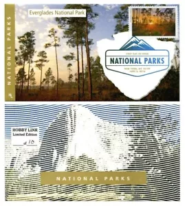 Cubierta del primer día del Parque Nacional Everglades con cancelación de color - Imagen 1 de 1
