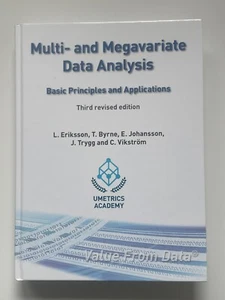 Multi- and Megavariate Data Analysis Basic Principles and Applications 2013 Hard - Foto 1 di 4