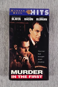 Murder In The First [1994] VHS 1998 Fullscreen Christian Slater NEW - Bild 1 von 4