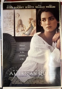 Póster de película How To Make An American Quilt enrollado original DS doble cara 27X40 - Imagen 1 de 1