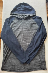 Suéter Suéter Hurley Raglán Azul Marino y Carbón Ligero Sudadera con Capucha Grande En muy buen estado - Imagen 1 de 9