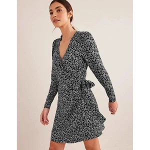 Boden - Wrap Detail Mini Dress- Kleid Wickel Wickelkleid NEU UK 14 EU 42 - Bild 1 von 6