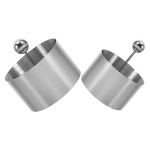  Prensa para hamburguesas redonda 2 piezas: molde para hamburguesas de 2" y 3" - peso de la carne - Imagen 1 de 12