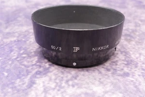 Vintage Nikkor (Nikon) F Metal Lens Hood for 50mm f2 lens (HS-2 ? ) - Picture 1 of 6