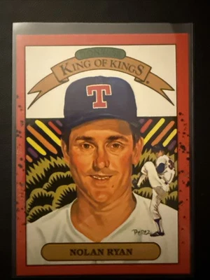 1990 Donruss - Nolan Ryan #659 King of Kings on Front with 5000 K's on Back - Image 1 of 2