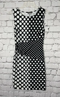 VENUS Polka Dot Sleeveless Dress XS - Image 1 of 4