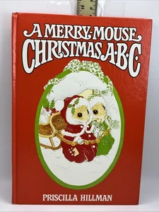 A Merry Mouse Christmas ABC Priscilla Hillman 1980 - Imagen 1 de 9