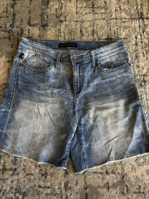 Rock & Republic Distressed Denim Shorts – Size 8 - Image 1 of 4