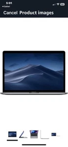 Apple MacBook Pro MGXA2LL/A 15" Core i7- Silver Used - Picture 1 of 2