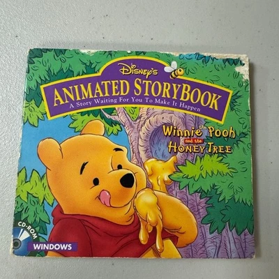 Vintage Disney Winnie Pooh Windows CD-ROM Animated Storybook Education Learning - Image 1 of 4