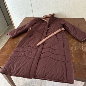 Portrait Reversible Coat Women’s Large Quilted Puffy Vintage Style - Picture 1 of 14