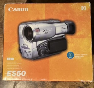 Canon ES50 Camcorder 8mm With Remote Powers On Views Eject Function Works - Picture 1 of 15