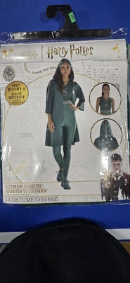 Harry Potter Slytherin Quidditch Costume - Adult Medium - Cosplay - Halloween - Image 1 of 4