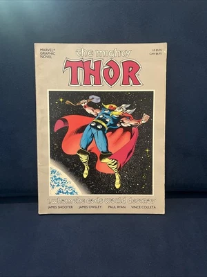 Graphic novel 1988 Poderoso Thor I, Quem os Deuses Destruiriam Marvel - Imagem 1 de 3