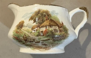 VTG 1930s Alfred Meakin "The Hayride" Creamer 3.5"x2.5" - Picture 1 of 4