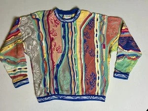 Australia COOGI Multicolored Crewneck Sweater Size Large - Picture 1 of 6