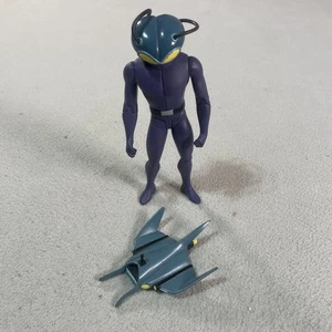 DC Direct BLACK MANTA Action Figure 2003 Super Friends Aquaman With Sub Ship - Picture 1 of 11