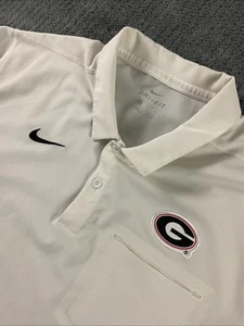 Georgia Bulldogs Poloshirt Herren Extra Large Nike Drifit Golf Freizeit Performance - Bild 1 von 15