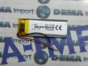 Batterie a litio ricaricabili 3.7V mAh 700 device basso drenaggio 501749 cuffie - Foto 1 di 2